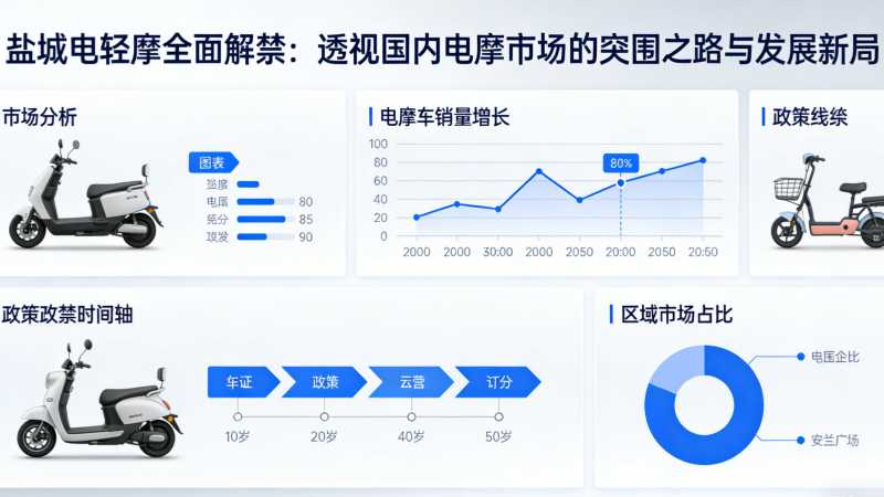 盐城电轻摩全面解禁：透视国内电摩市场的突围之路与发展新局