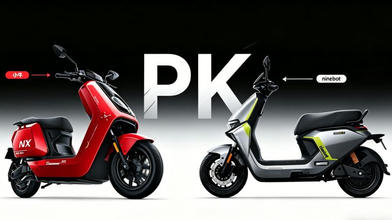 电摩对对碰 | 九号 M3 95c VS 小牛 FX 风速：6 千档高端通勤电摩谁更能打