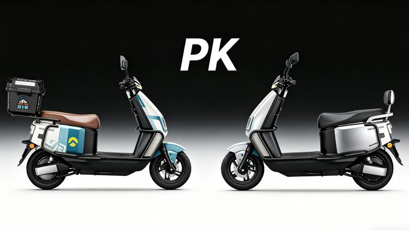 电摩对对碰 | 金箭 VS 小刀，3500元长续航通勤电摩谁更能打？